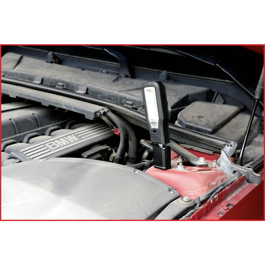 KS Tools 150.4490 Mobile Werkstatt-Handlampe, knickbar, 550 Lumen 2021 Energieeffizienzklasse n.rel