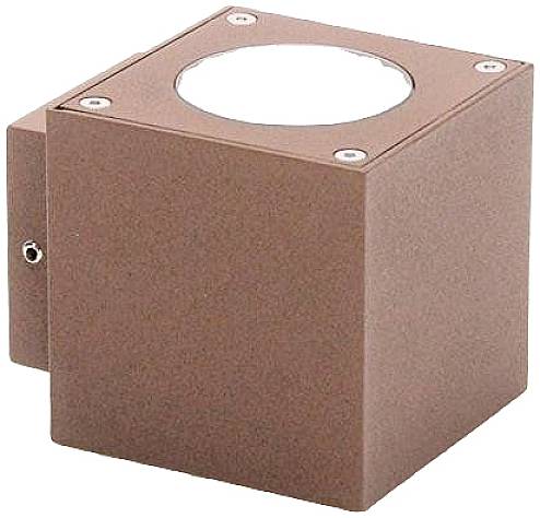 Deko Light Cubodo B 730329 LED-Wandleuchte 5W LED Dunkelrot