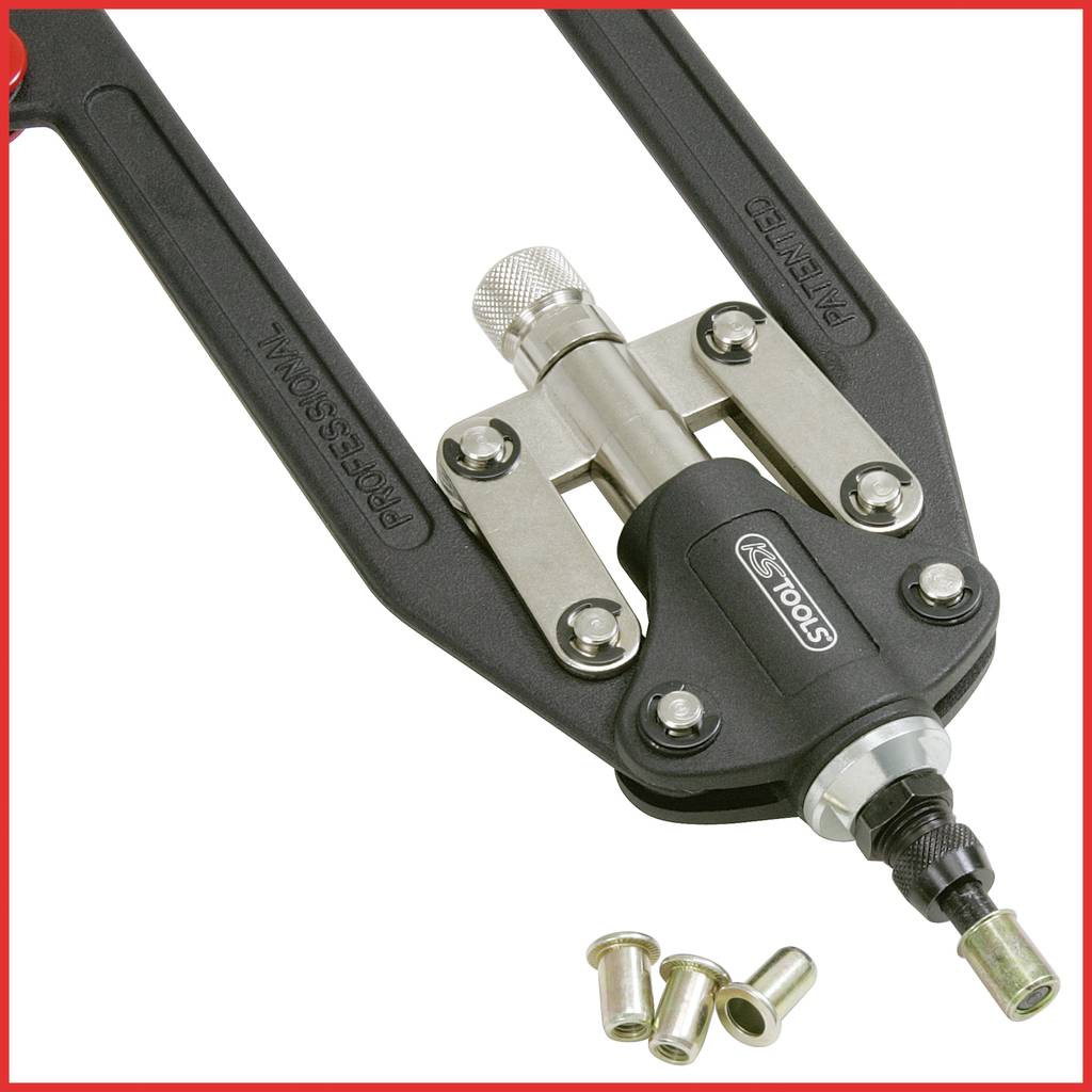 KS Tools 150.9630 Universal-Nietzangen-Satz, 17-tlg