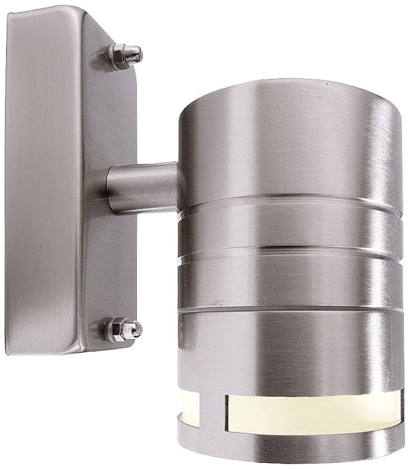 Deko Light Zilly II Down 731008 Wandleuchte GU10 Edelstahl