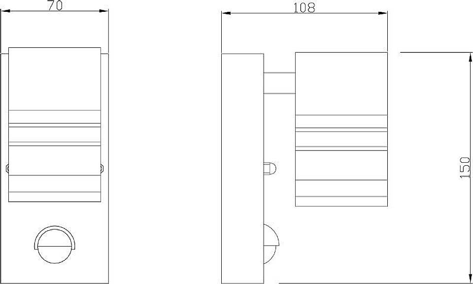 Deko Light Zilly II Down Motion 731009 Wandleuchte GU10 Edelstahl