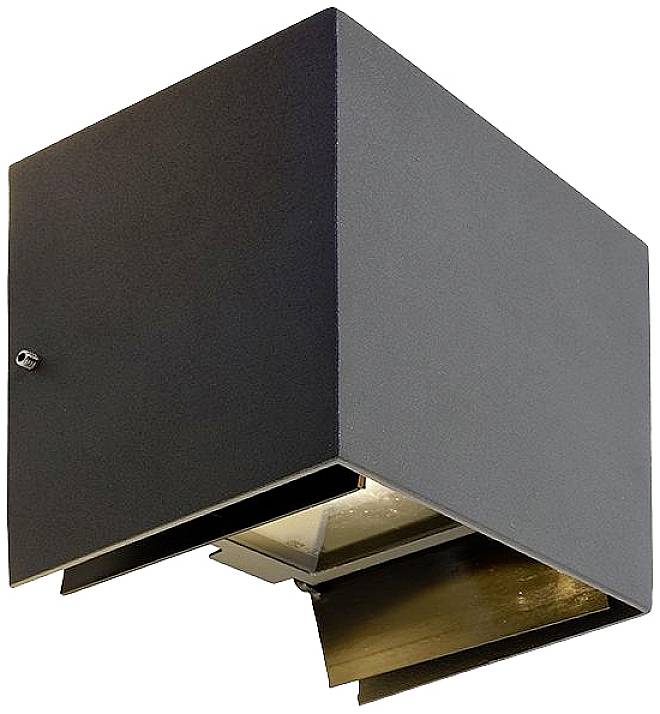 Deko Light Arcturus II 731100 LED-Wandleuchte 6 W LED Graphitgrau (RAL 7024)