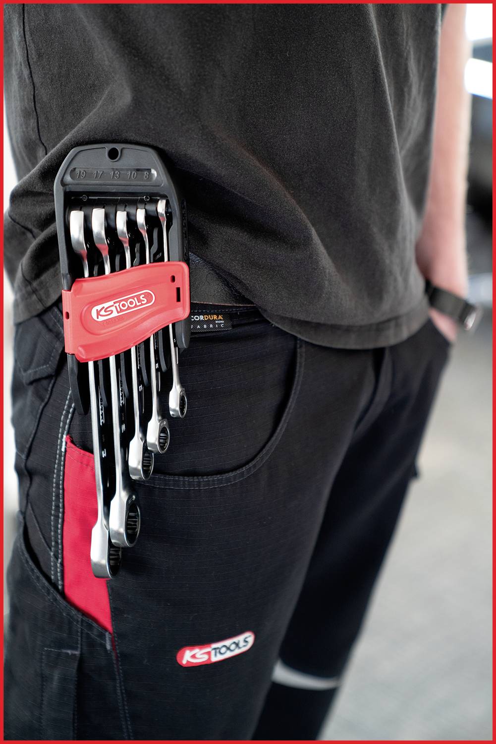 KS Tools 503.4255 Ring-Maulschlüssel-Satz 5teilig Schlüsselweite (Metrisch) 19mm