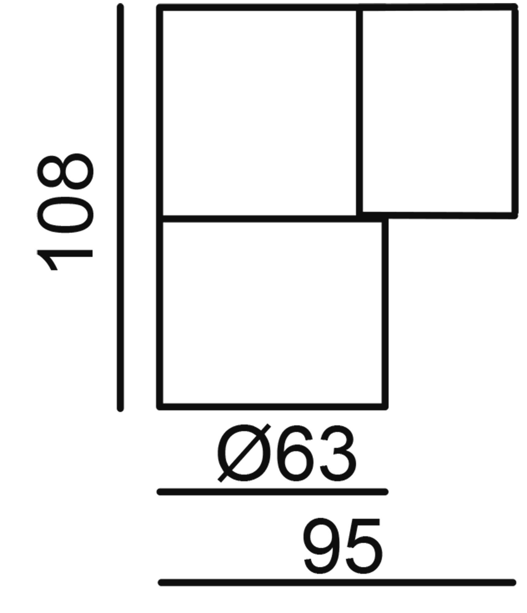 Deko Light Achernar Down 731130 Wandleuchte GU10 Schwarz