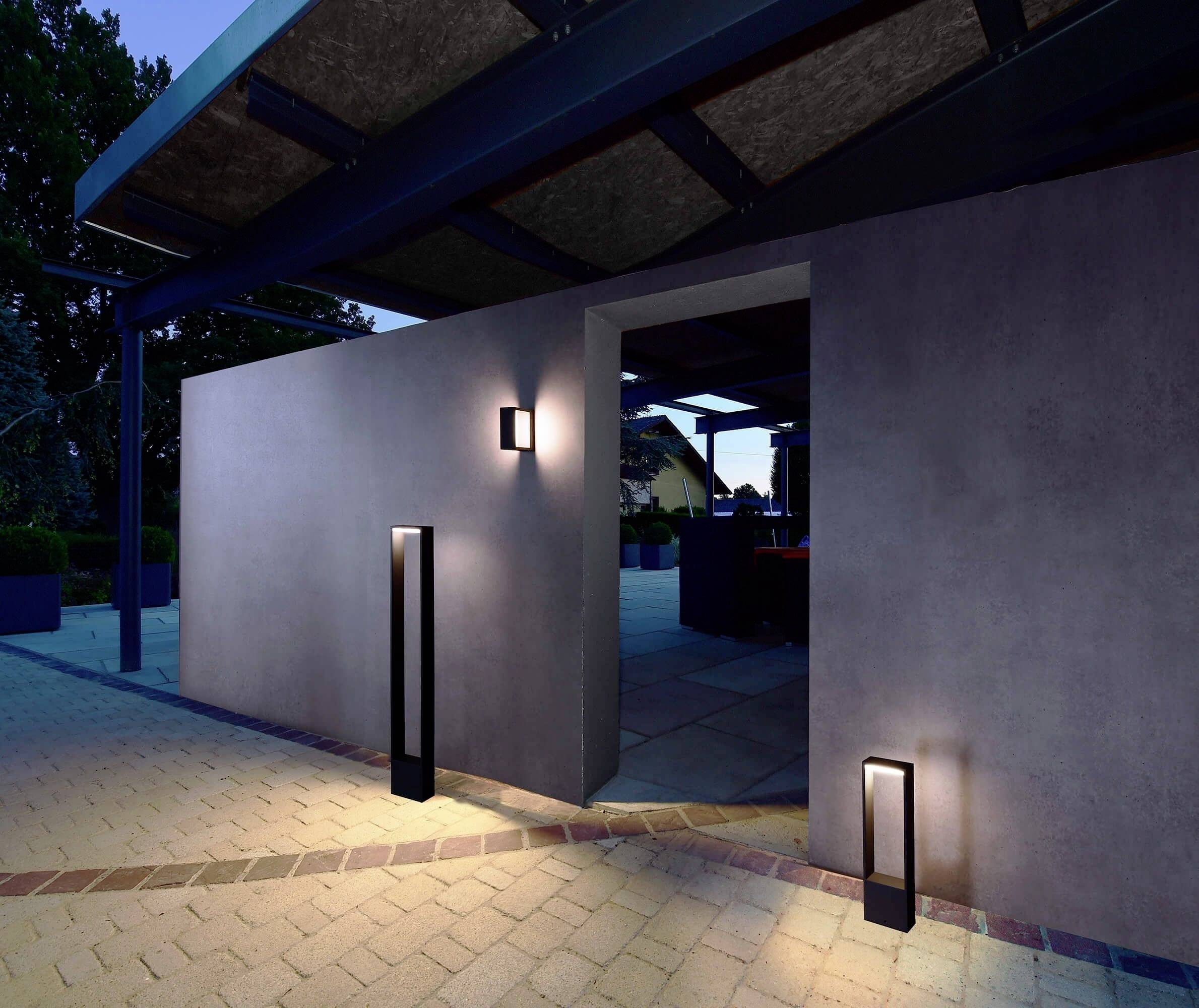 Deko Light 733040 Cata IV LED-Außenstandleuchte EEK: F (A - G) 4 W Anthrazit