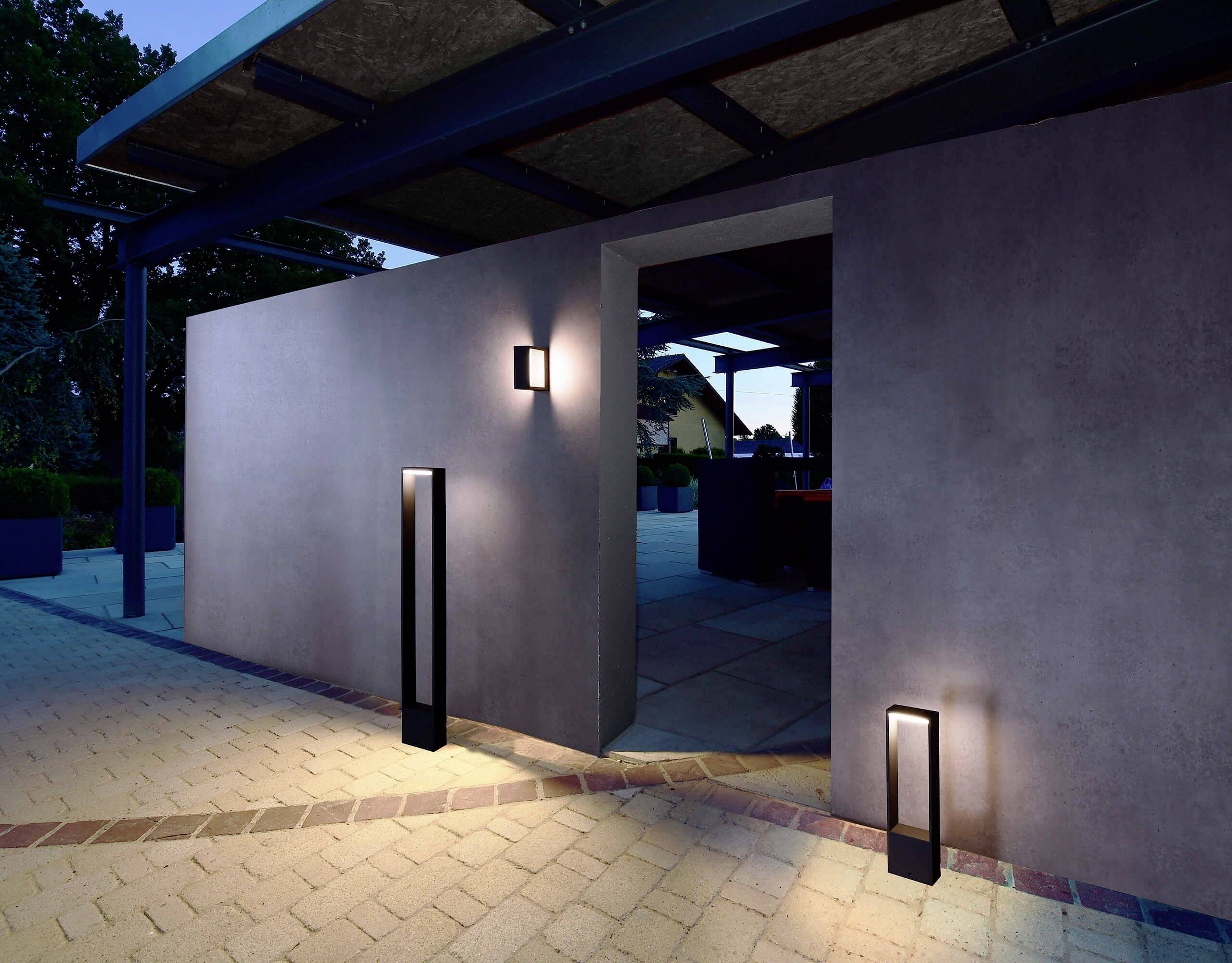 Deko Light 733042 Cata VI LED-Außenstandleuchte EEK: F (A - G) 4 W Anthrazit