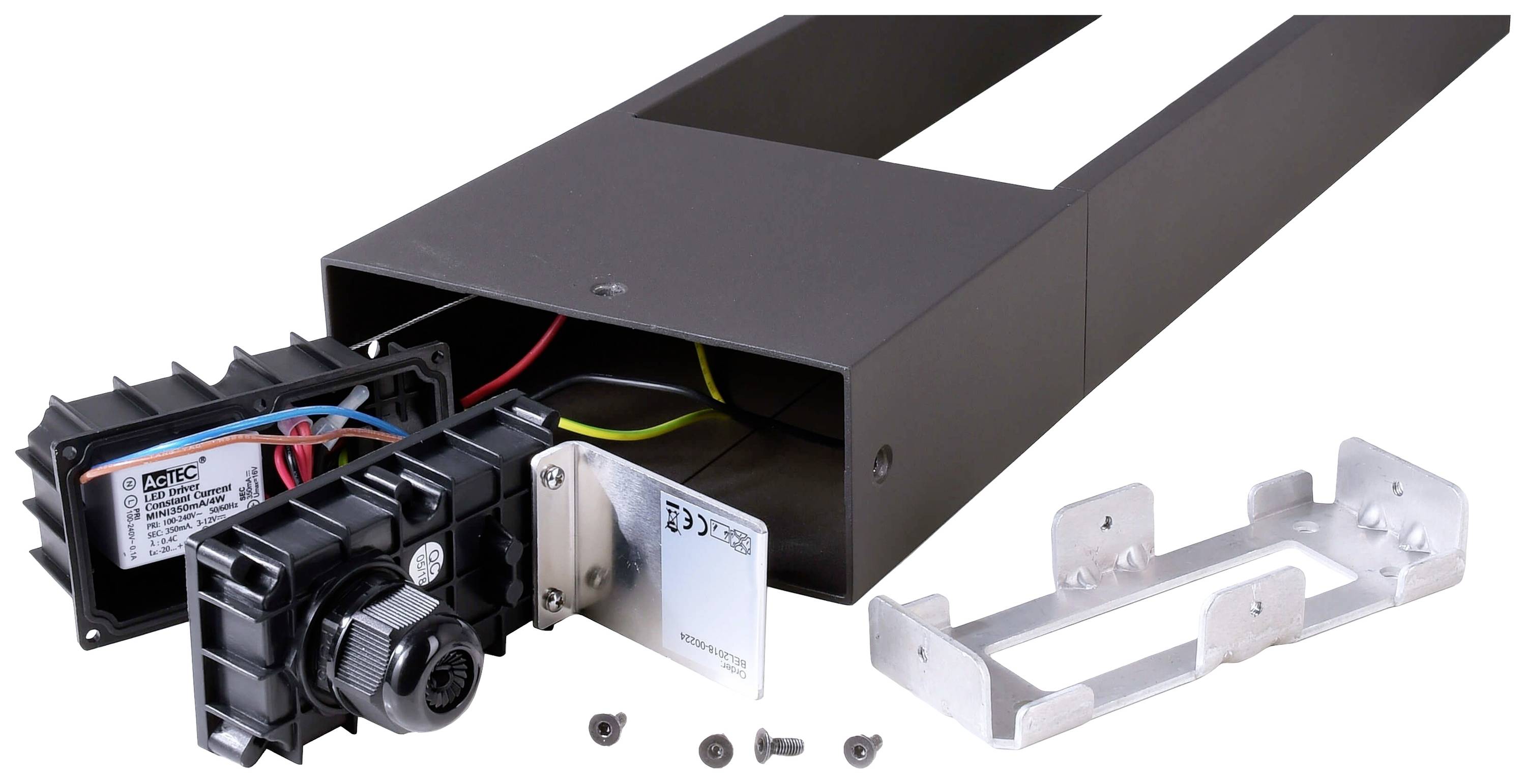 Deko Light 733042 Cata VI LED-Außenstandleuchte EEK: F (A - G) 4 W Anthrazit