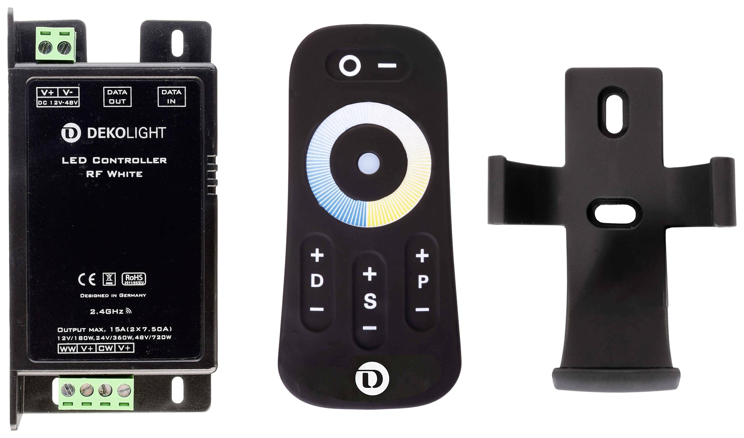 Deko Light RF White Remote LED-Treiber Konstantspannung 15A 12 - 48V dimmbar 1 Set