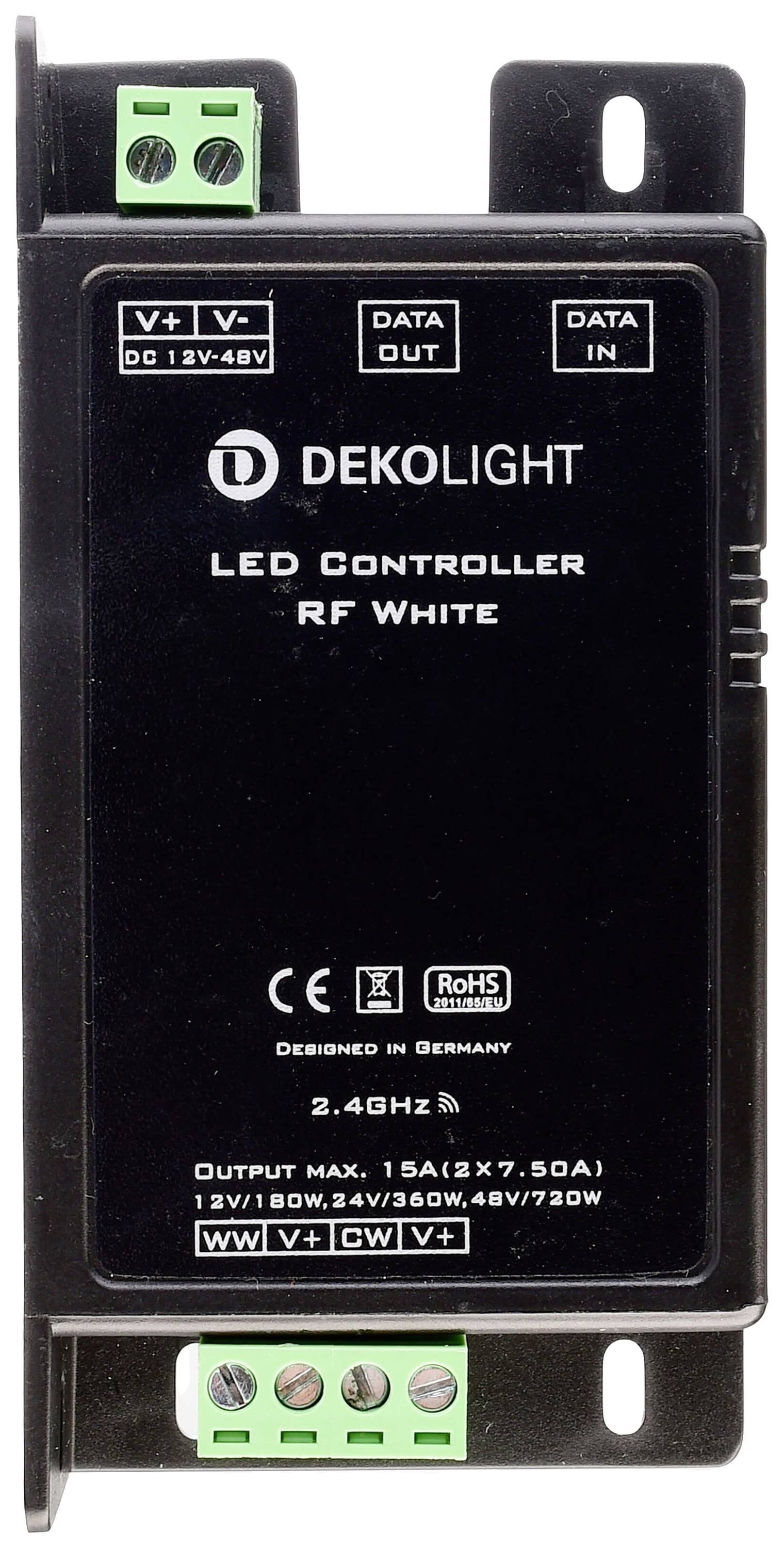 Deko Light RF White Remote LED-Treiber Konstantspannung 15A 12 - 48V dimmbar 1 Set