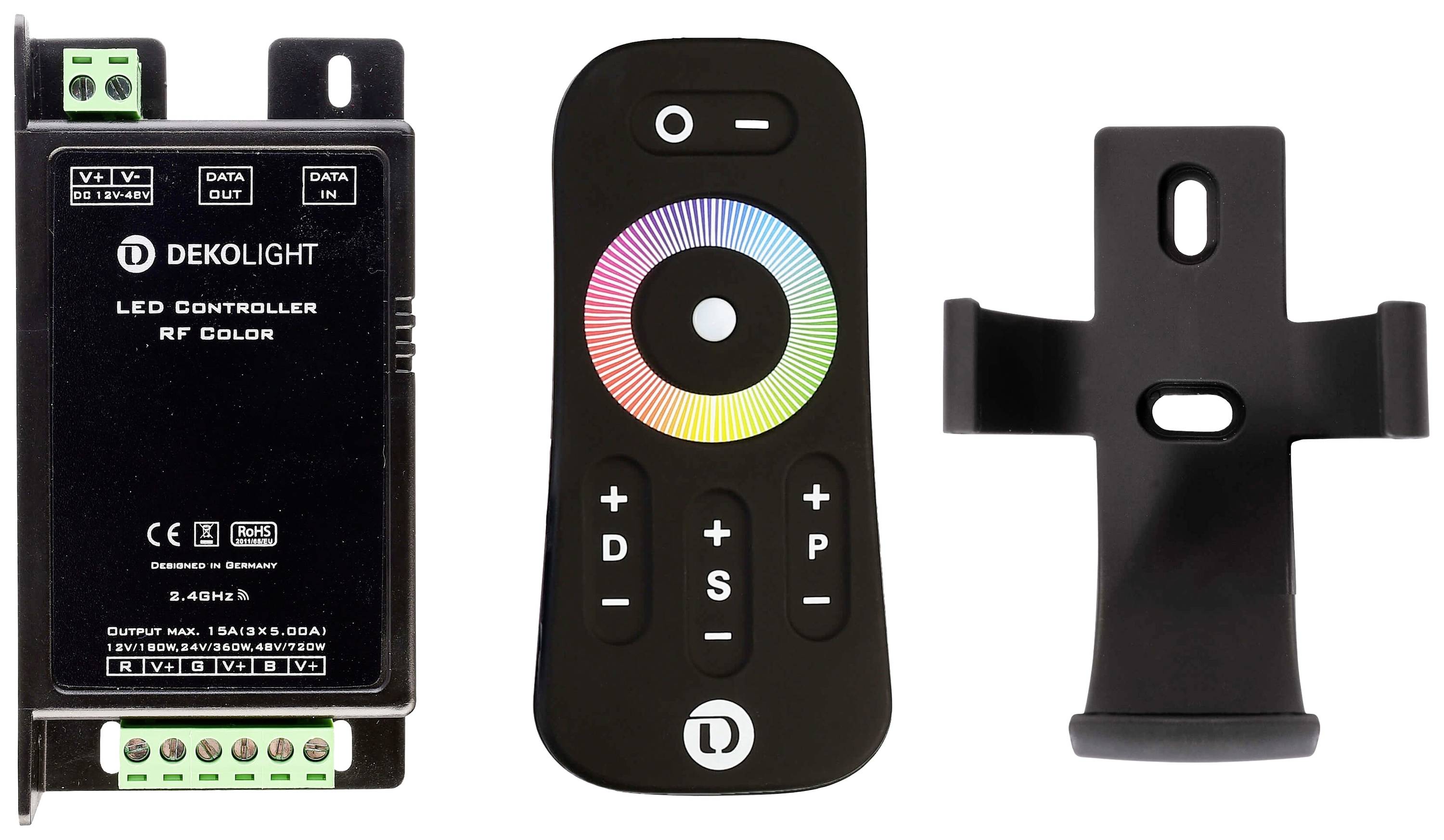 Deko Light RF Color Remote LED-Treiber Konstantspannung 720W 15A 12 - 48V 1 Set