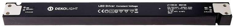 Deko Light LONG-FLAT, CV, LT-100-24 LED-Treiber Konstantspannung 100W 0 - 4170mA 24V 1St.