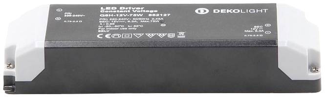 Deko Light BASIC, CV, Q8H-12-75W LED-Treiber Konstantspannung 75 W 6.3 A 12 V 1 St.