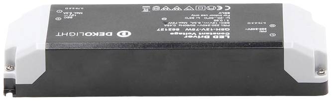 Deko Light BASIC, CV, Q8H-12-75W LED-Treiber Konstantspannung 75 W 6.3 A 12 V 1 St.