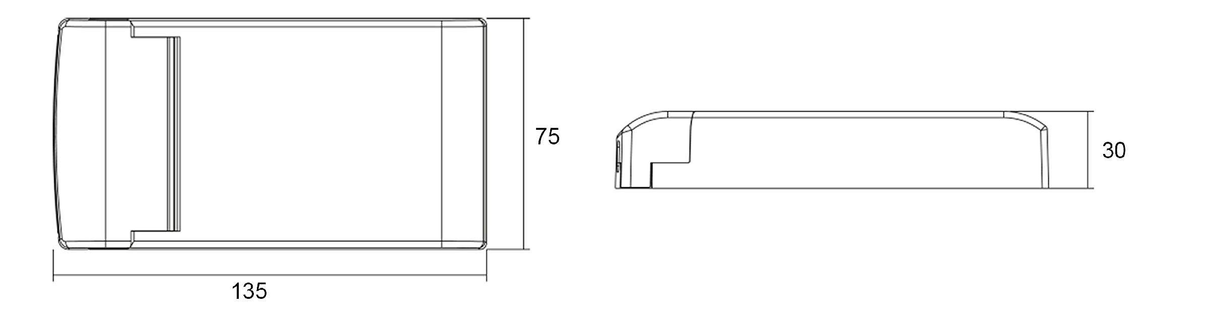 Deko Light BASIC, DIM, Multi CC, IE-45D LED-Treiber Konstantstrom 45W 350 - 1000mA 8.75 - 70V 1St.