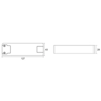 Deko Light BASIC, CC, V8-30-700mA/30W LED-Treiber Konstantstrom 30W 700mA 21 - 43V 1St. Deko Light BASIC, CC, V8-30-700mA/30W LED-Treiber Konstantstrom 30W 700mA 21 - 43V 1St.