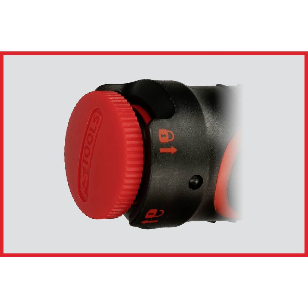 KS Tools ERGOTORQUE®precision 516.2400 Drehmomentschlüssel-Set mit Knarre 1/2" (12.5 mm) 20 - 200 Nm