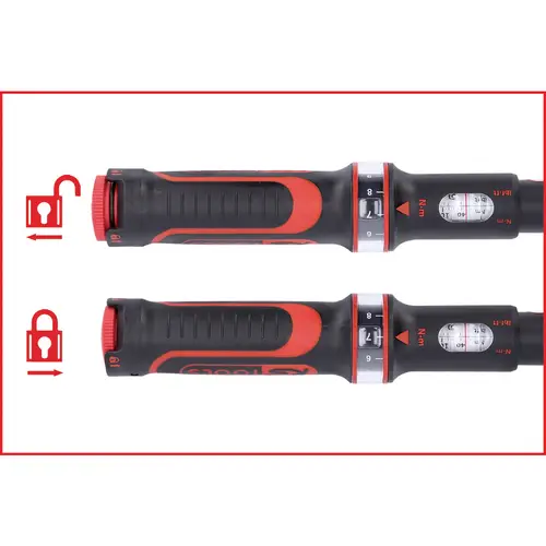 KS Tools ERGOTORQUE®precision 516.2400 Drehmomentschlüssel-Set mit Knarre 1/2" (12.5 mm) 20 - 200 N KS Tools ERGOTORQUE®precision 516.2400 Drehmomentschlüssel-Set mit Knarre 1/2" (12.5 mm) 20 - 200 N