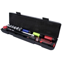 KS Tools ERGOTORQUE®precision 516.2400 Drehmomentschlüssel-Set mit Knarre 1/2" (12.5 mm) 20 - 200 N KS Tools ERGOTORQUE®precision 516.2400 Drehmomentschlüssel-Set mit Knarre 1/2" (12.5 mm) 20 - 200 N
