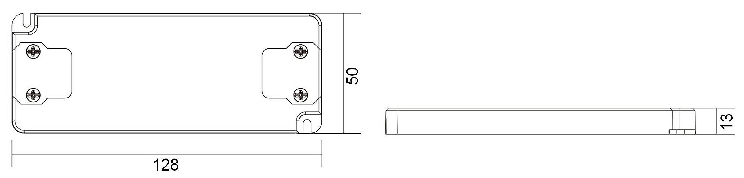 Deko Light FLAT, CC, UT350mA/12W LED-Treiber Konstantstrom 12 W 350 mA 2 - 35 V 1 St.