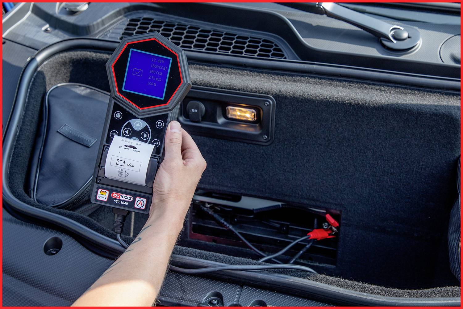 KS Tools 550.1649 Kfz-Batterietester 12V