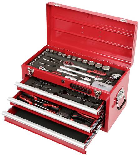 KS Tools 911.0100 911.0100 Universal Werkzeugset im Koffer 100teilig