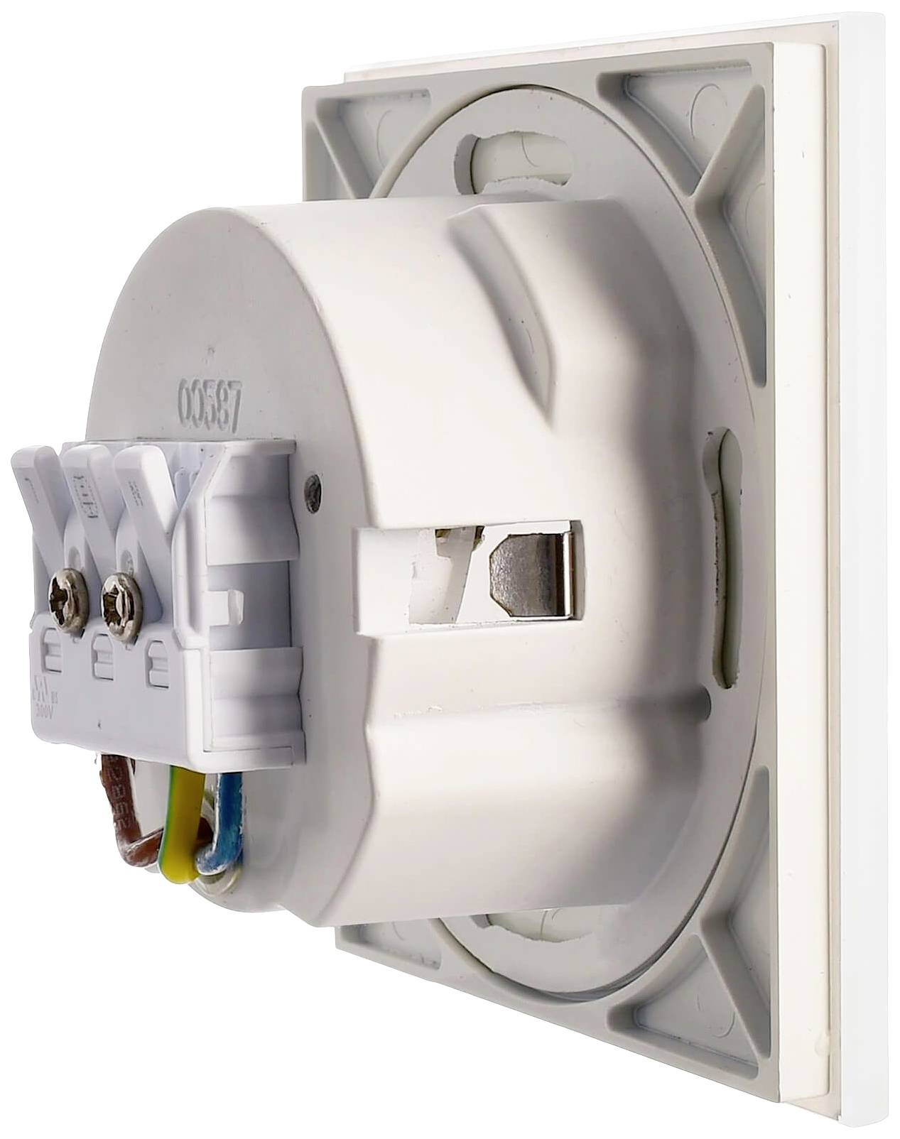 Deko Light Abdeckung milchig eckig für Alwaid 930480 Abdeckung Weiß (RAL 9016)