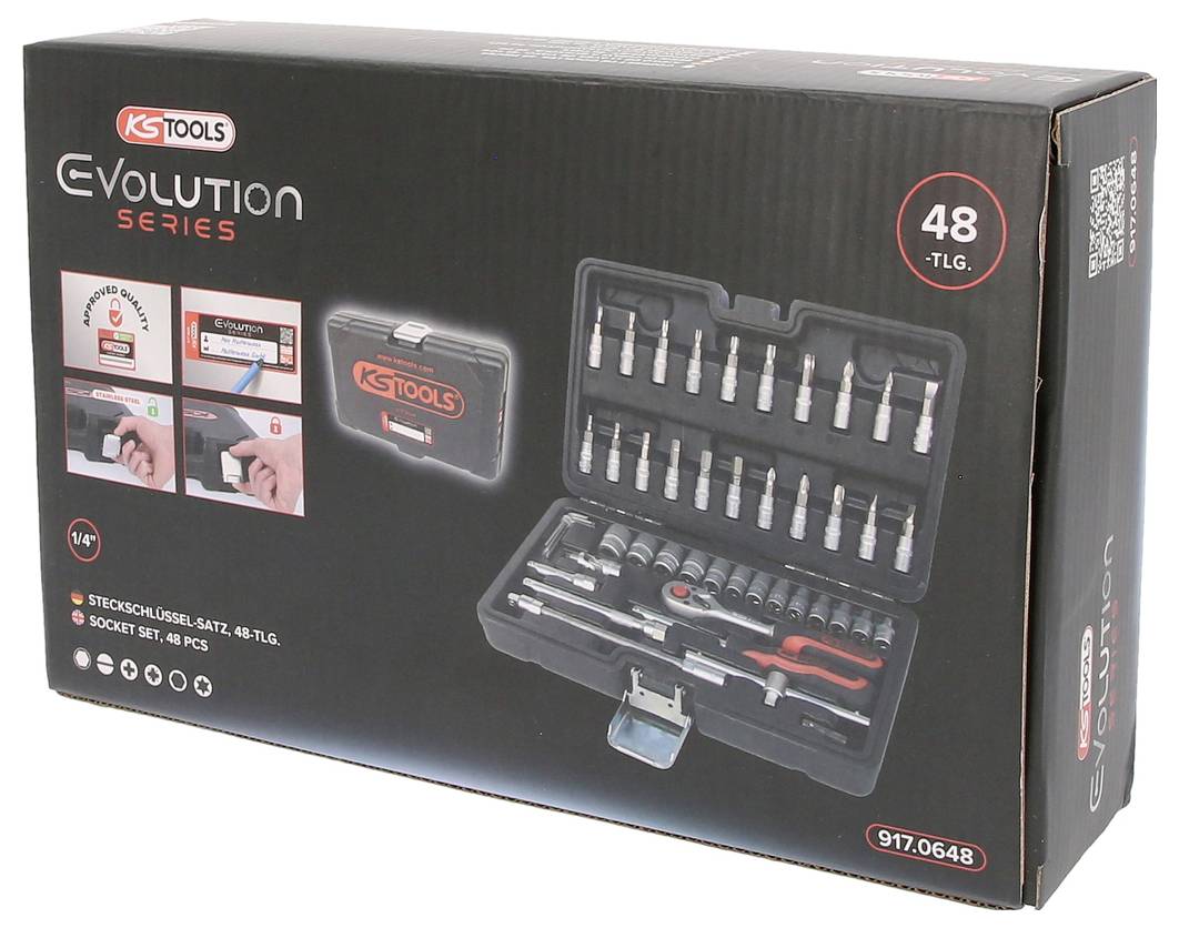 KS Tools 917.0648 Steckschlüsselsatz 48teilig 917.0648