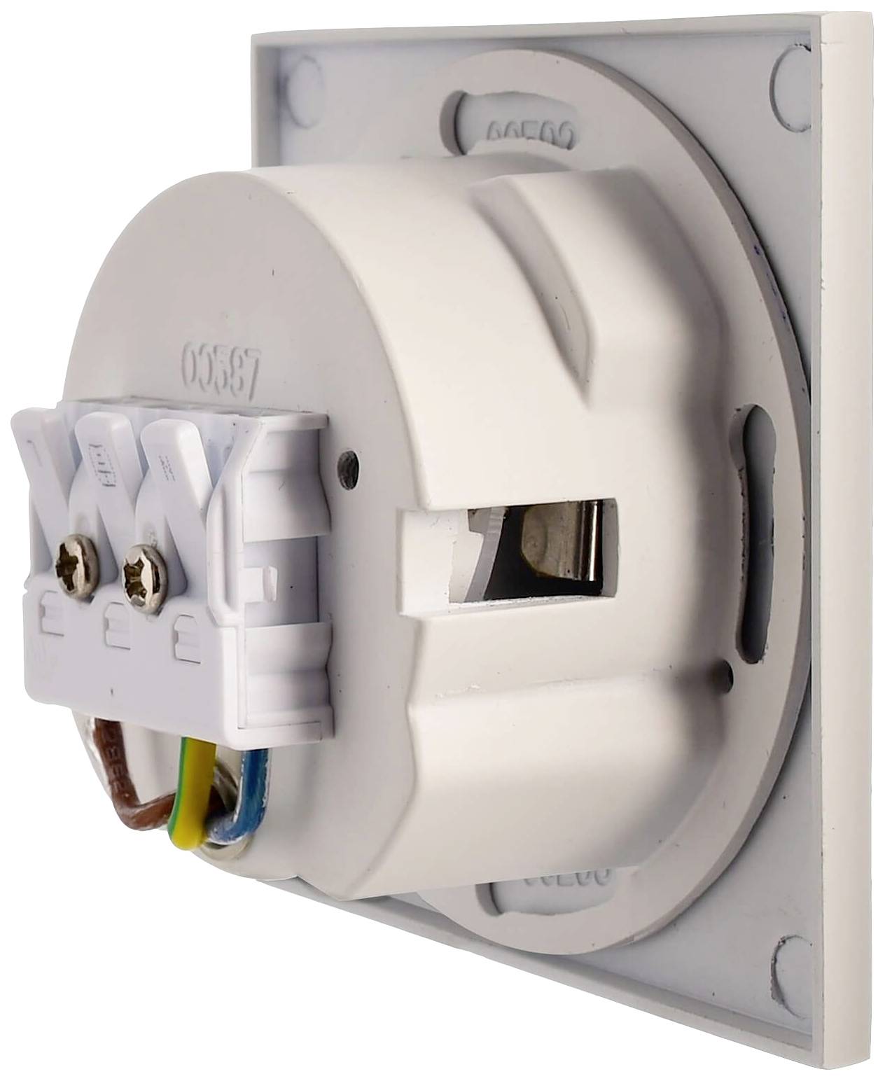 Deko Light Abdeckung eckig weiß für Alwaid 930482 Abdeckung Weiß (RAL 9016)