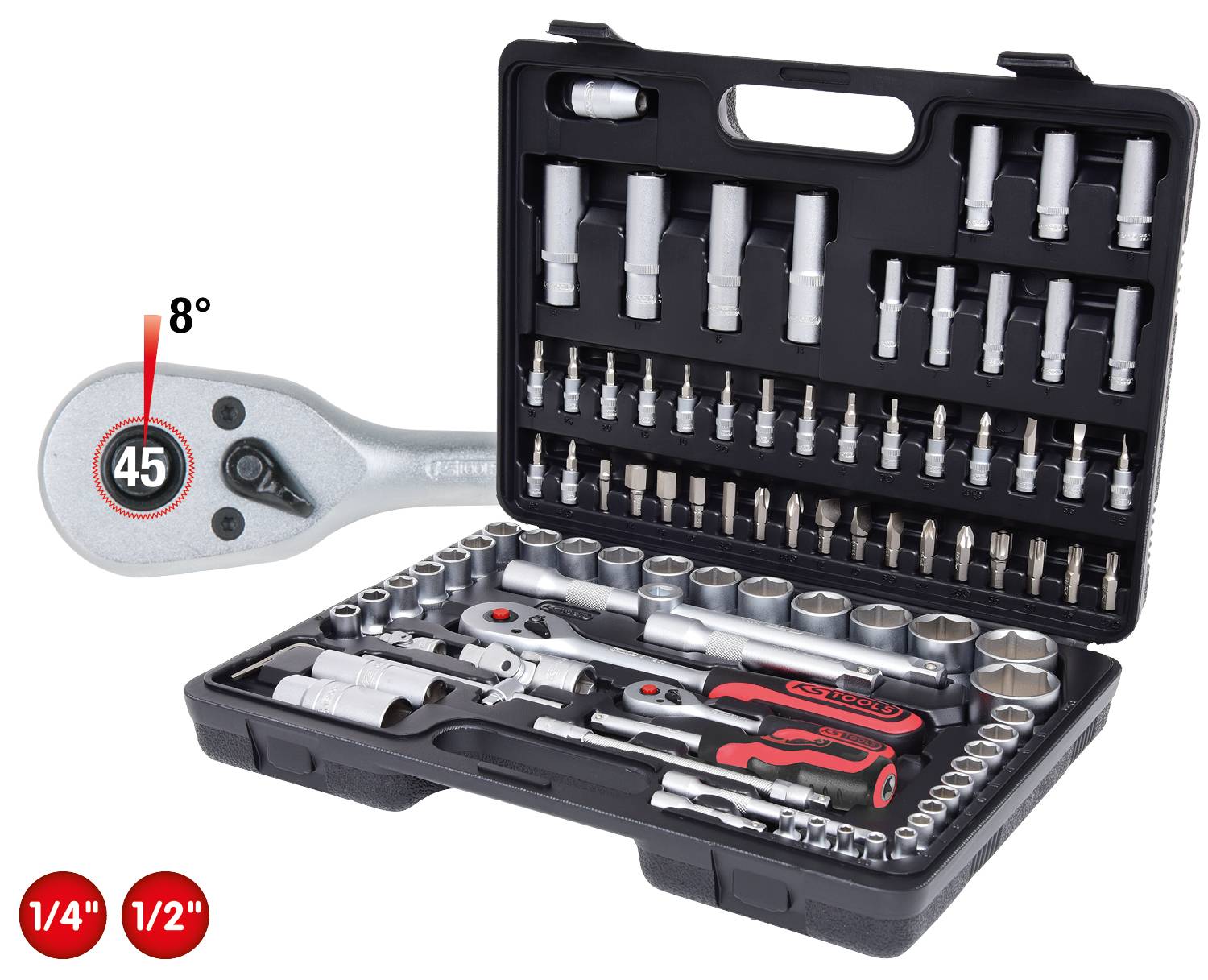 KS Tools 917.0796 Steckschlüsselsatz 96teilig 917.0796