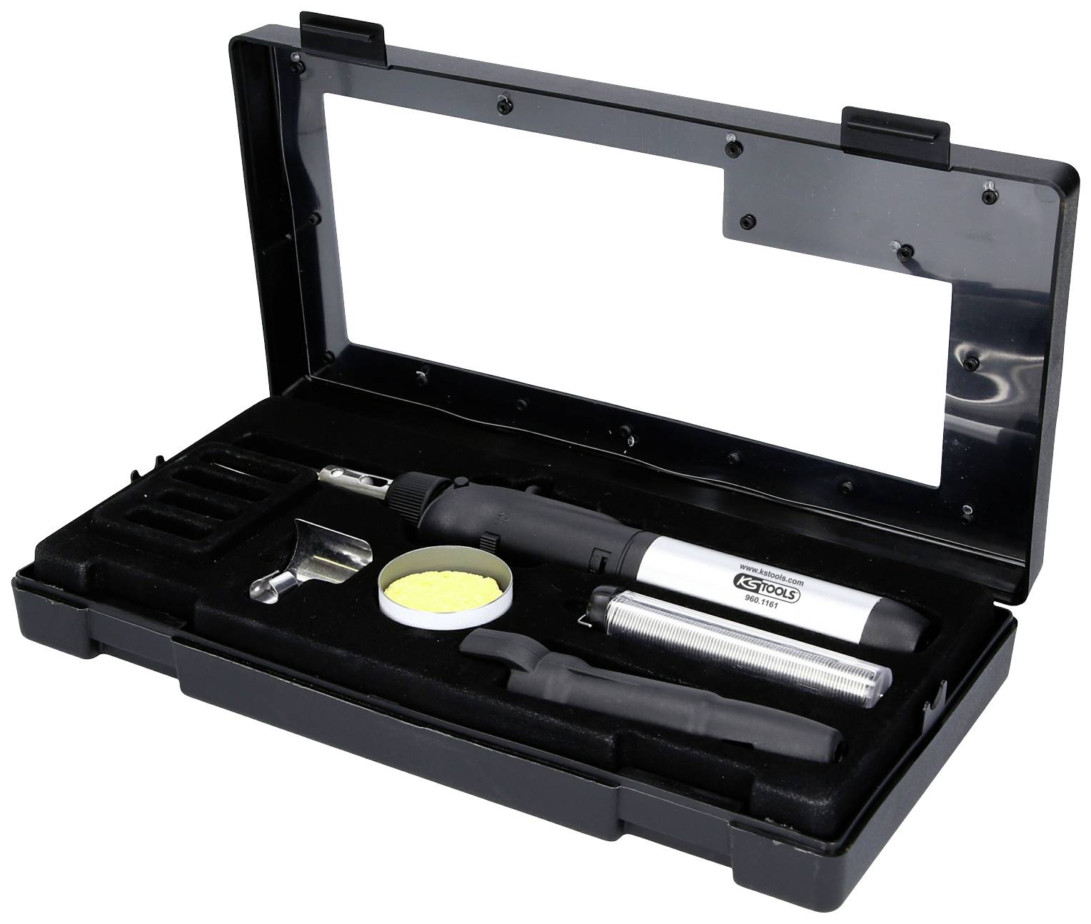 KS Tools 960.1160 Gaslöt-Set 1300 °C inkl. Lötspitze, inkl. Lötzinn 1 St.