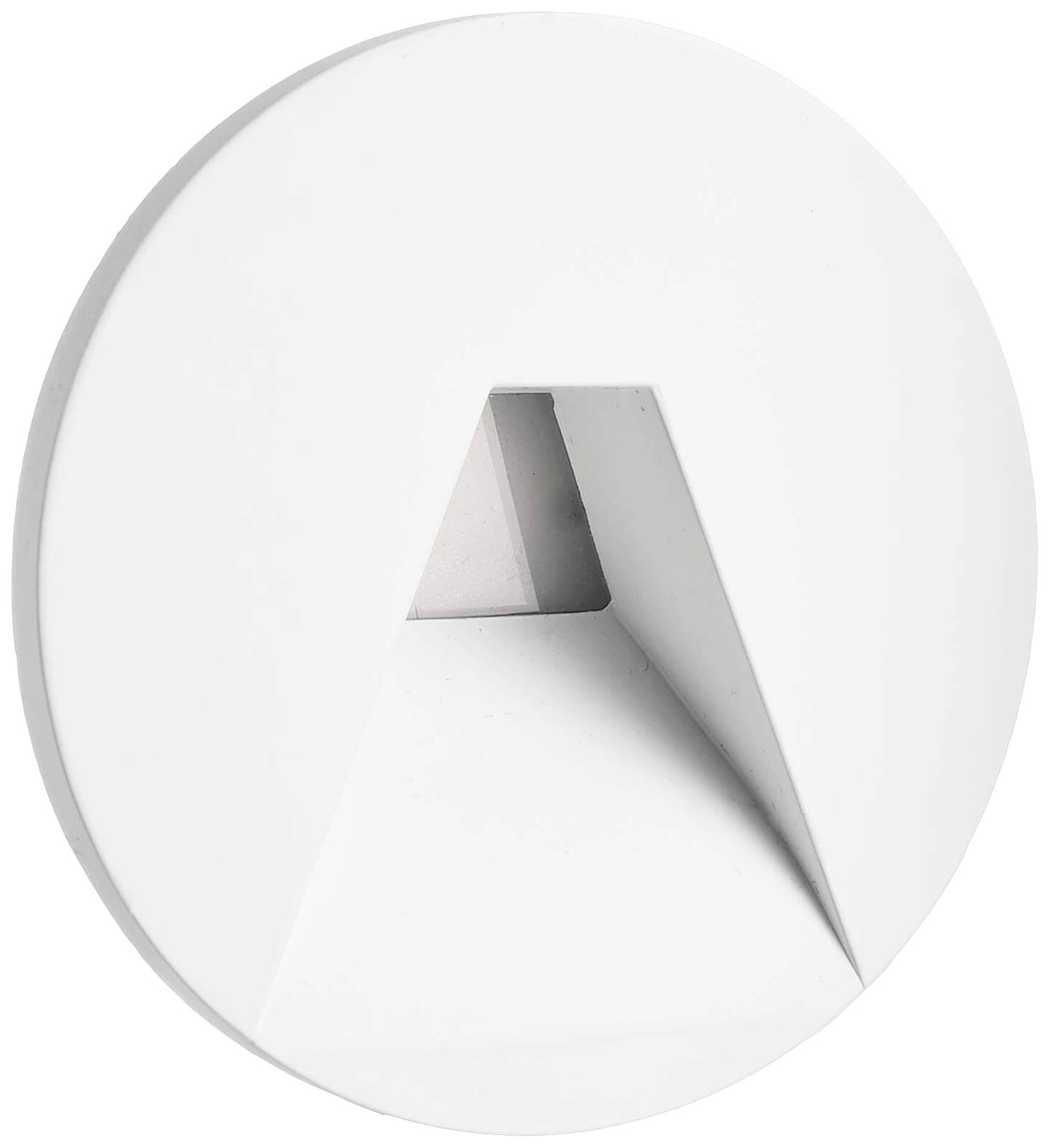 Deko Light Abdeckung rund weiß Winkel für Alwaid 930503 Abdeckung Weiß (RAL 9016)