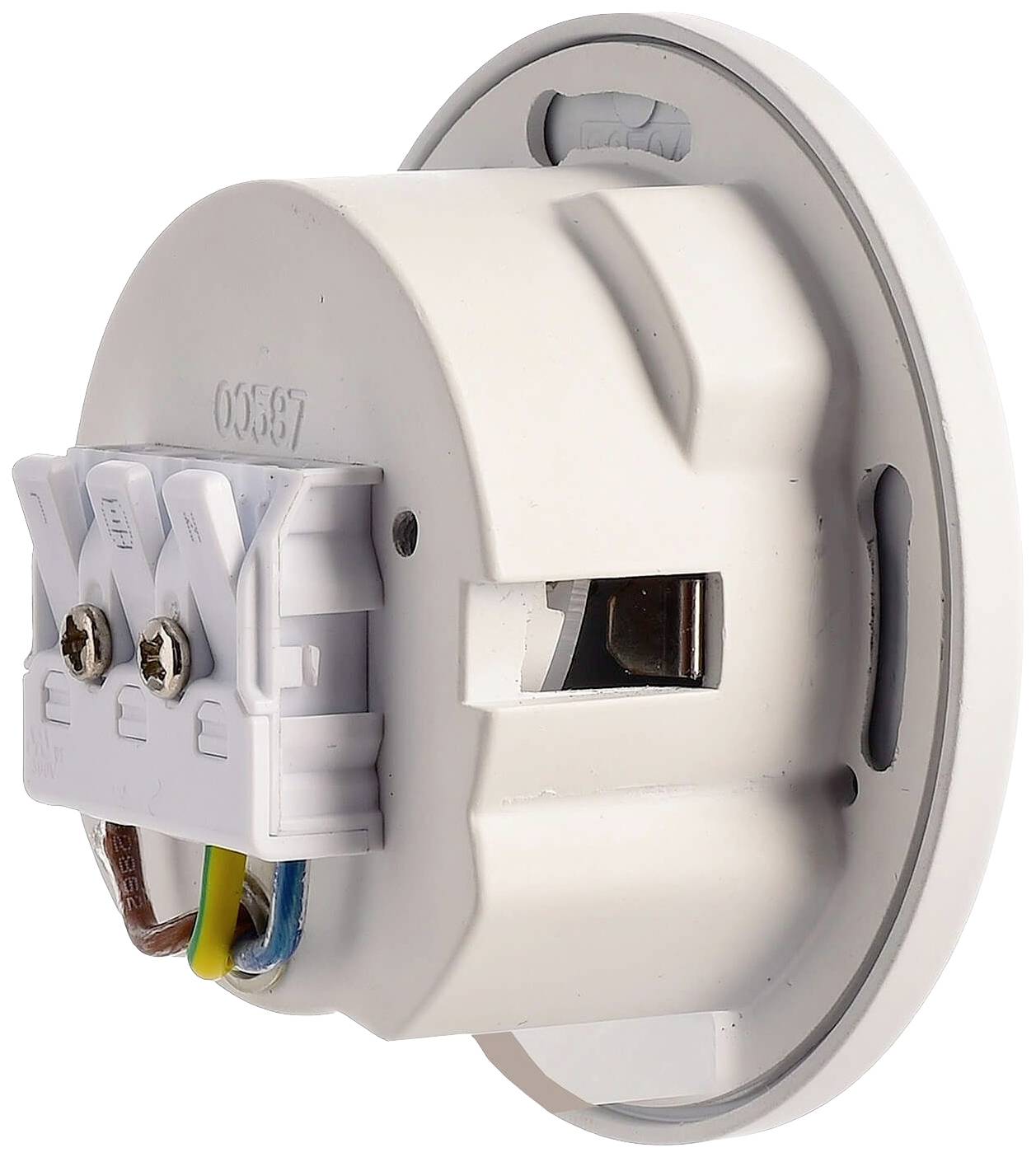 Deko Light Abdeckung rund weiß Winkel für Alwaid 930503 Abdeckung Weiß (RAL 9016)