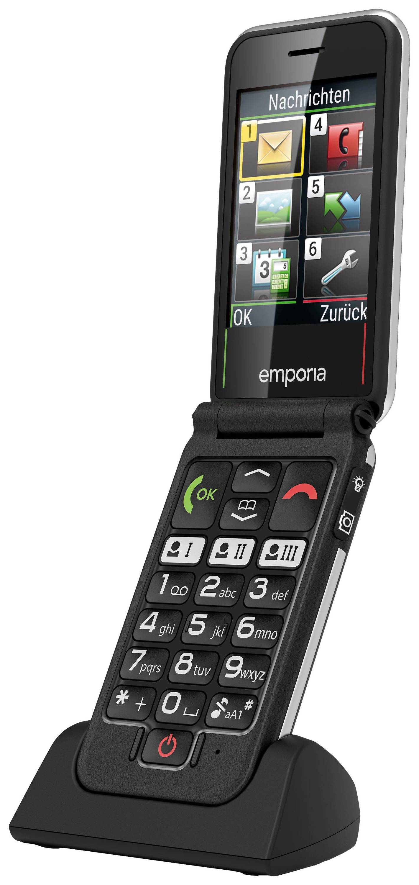 EMPORIA JOY-LTE (4G) | Téléphone à clapet (rouge) | MediaMarkt EMPORIA JOY-LTE (4G) | Téléphone à clapet (rouge) | MediaMarkt