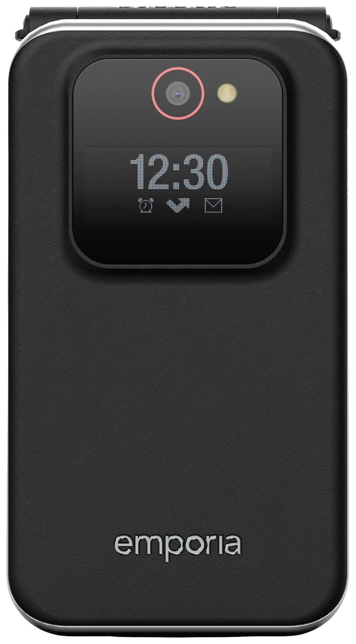 Emporia JOY Senioren-Klapp-Handy SOS Taste Schwarz