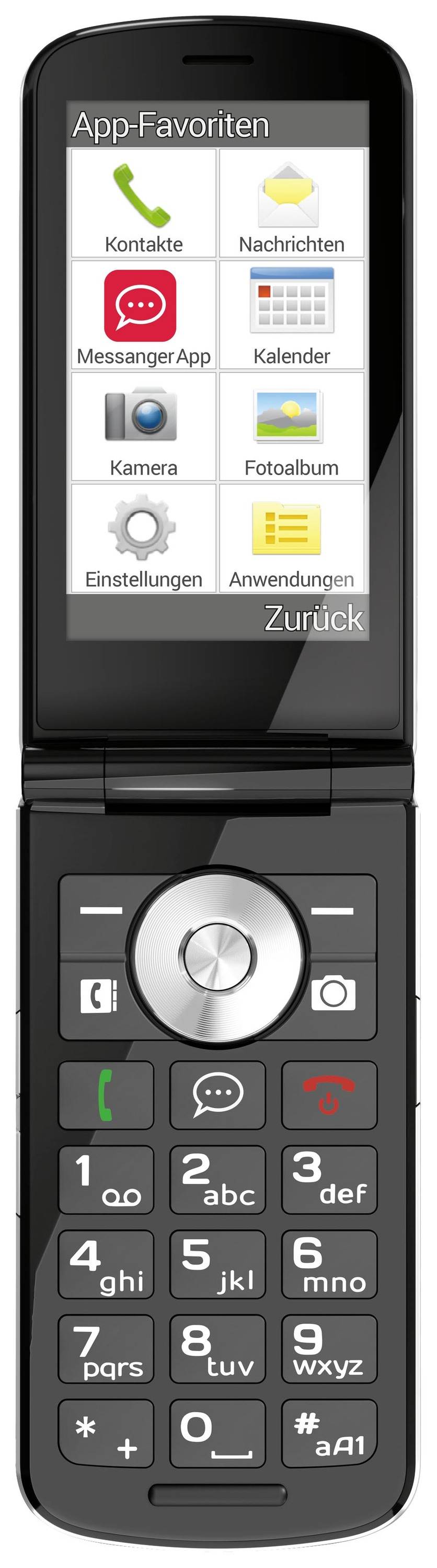 Emporia TOUCHsmart.2 Senioren-Klapp-Handy IP54, SOS Taste ...