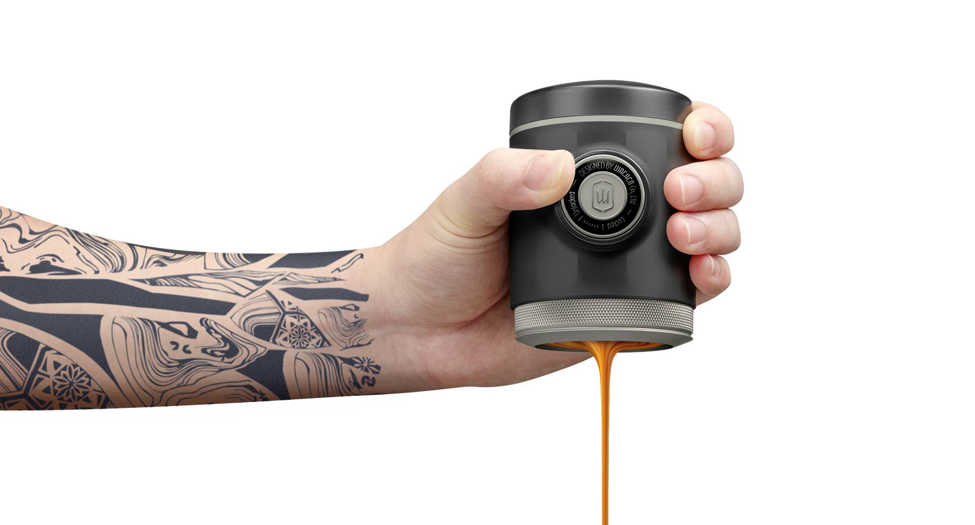 Wacaco 1078 Picopresso Espressomaschine Schwarz