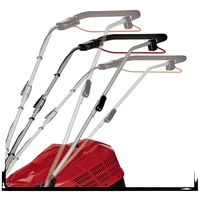 Einhell GE-CM 36/43 Li M-Solo Power X-Change Akku Akku-Rasenmäher Heckauswurf, Mulchfunktion, ohne Akku, ohne Ladegerät, mit Einhell GE-CM 36/43 Li M-Solo Power X-Change Akku Akku-Rasenmäher Heckauswurf, Mulchfunktion, ohne Akku, ohne Ladegerät, mit