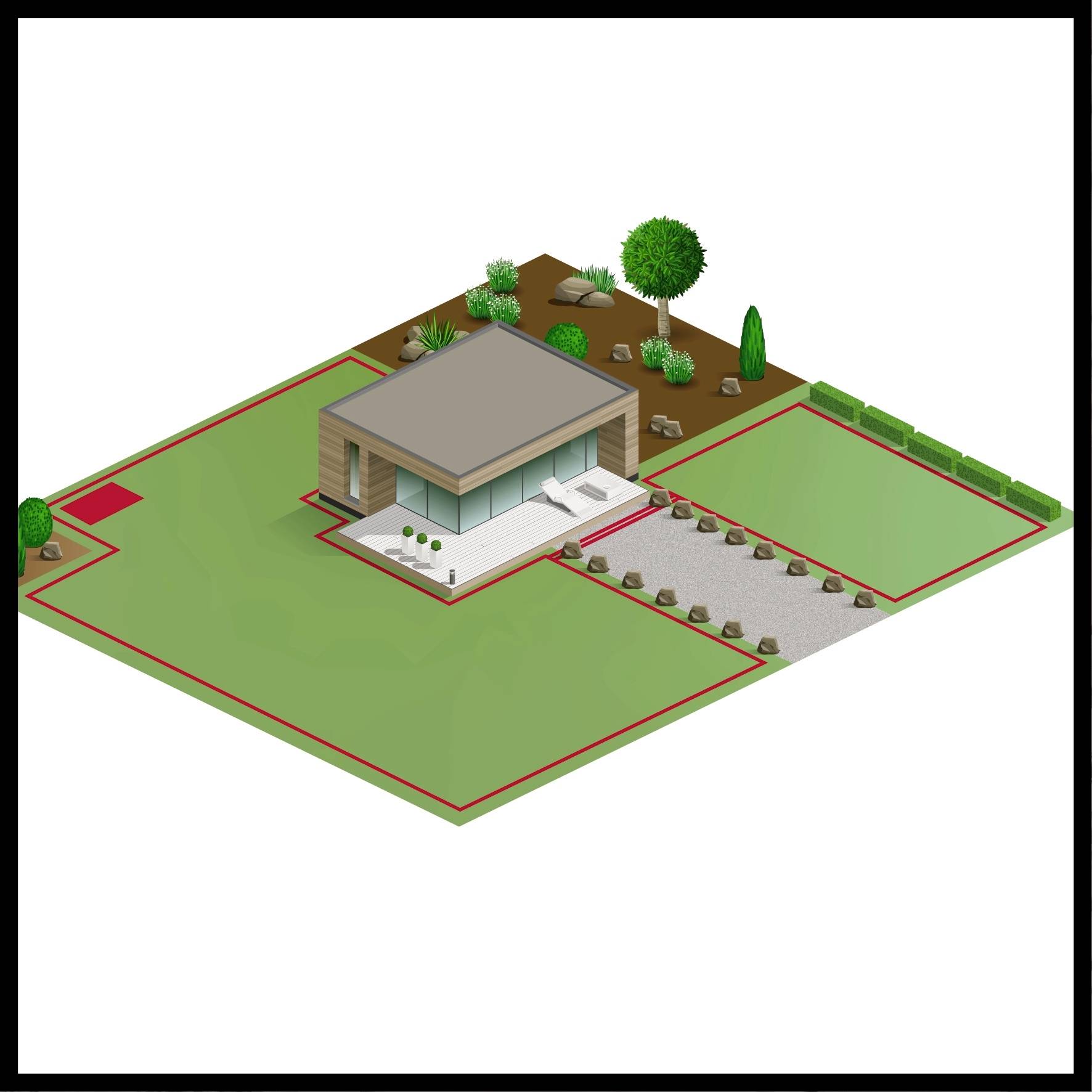 Einhell Power X-Change Mähroboter FREELEXO 750 LCD BT+ Mähroboter Geeignet für Fläche max. 750 m²