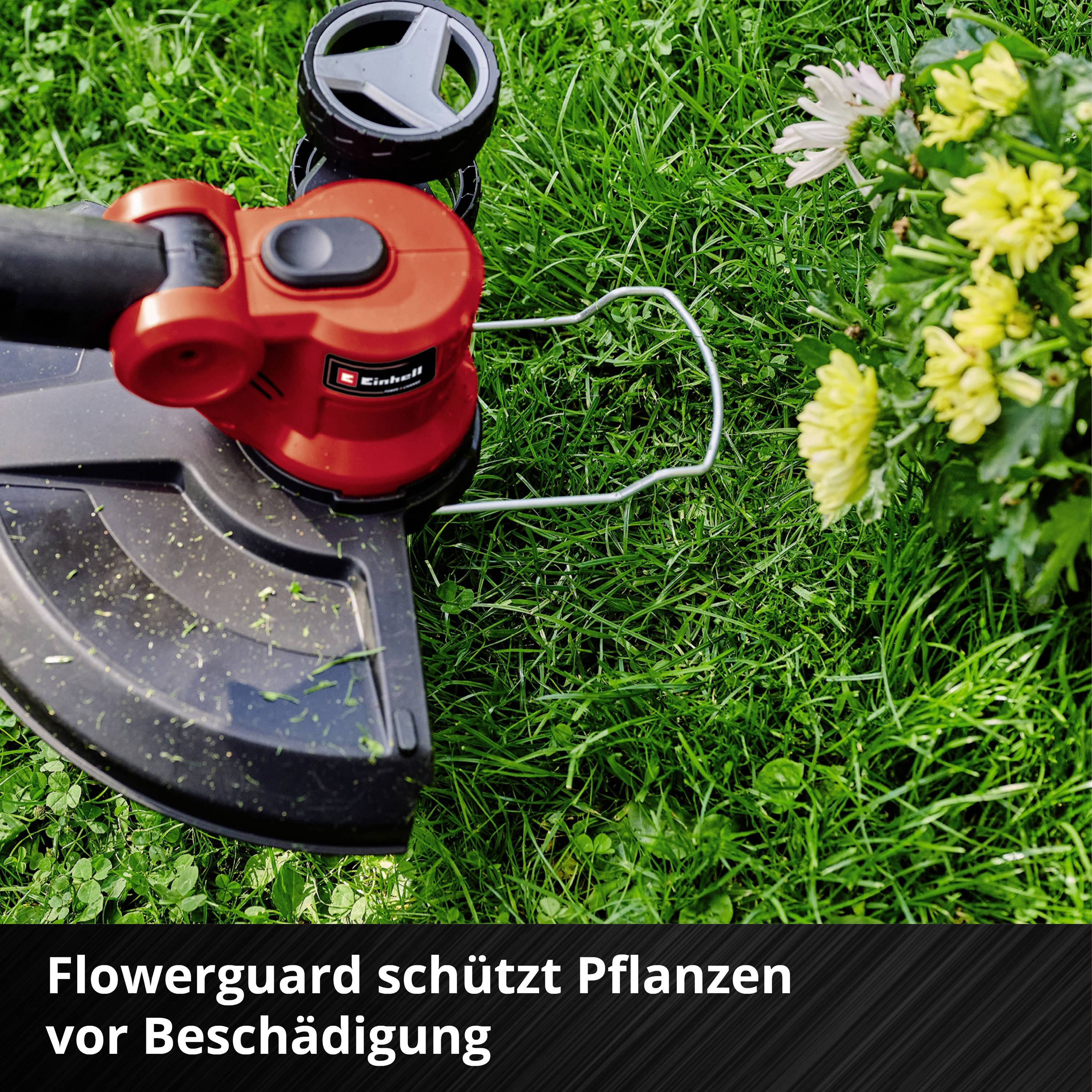 Einhell Power X-Change GE-CT 18/30 Li-Solo Akku Rasentrimmer Höhenverstellbarer Griff, mit Schutzbügel, ohne Akku, ohne Ladegerät