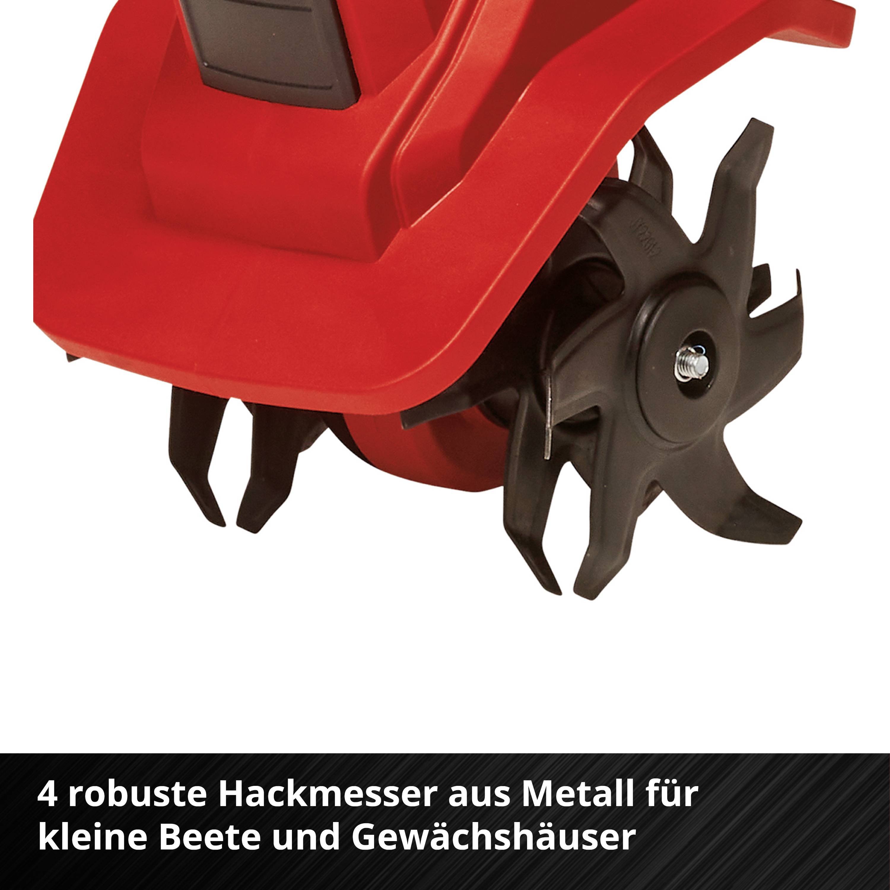 Einhell 3431210 Hacke Arbeitsbreite 20cm Einstellbarer Holm, ohne Akku