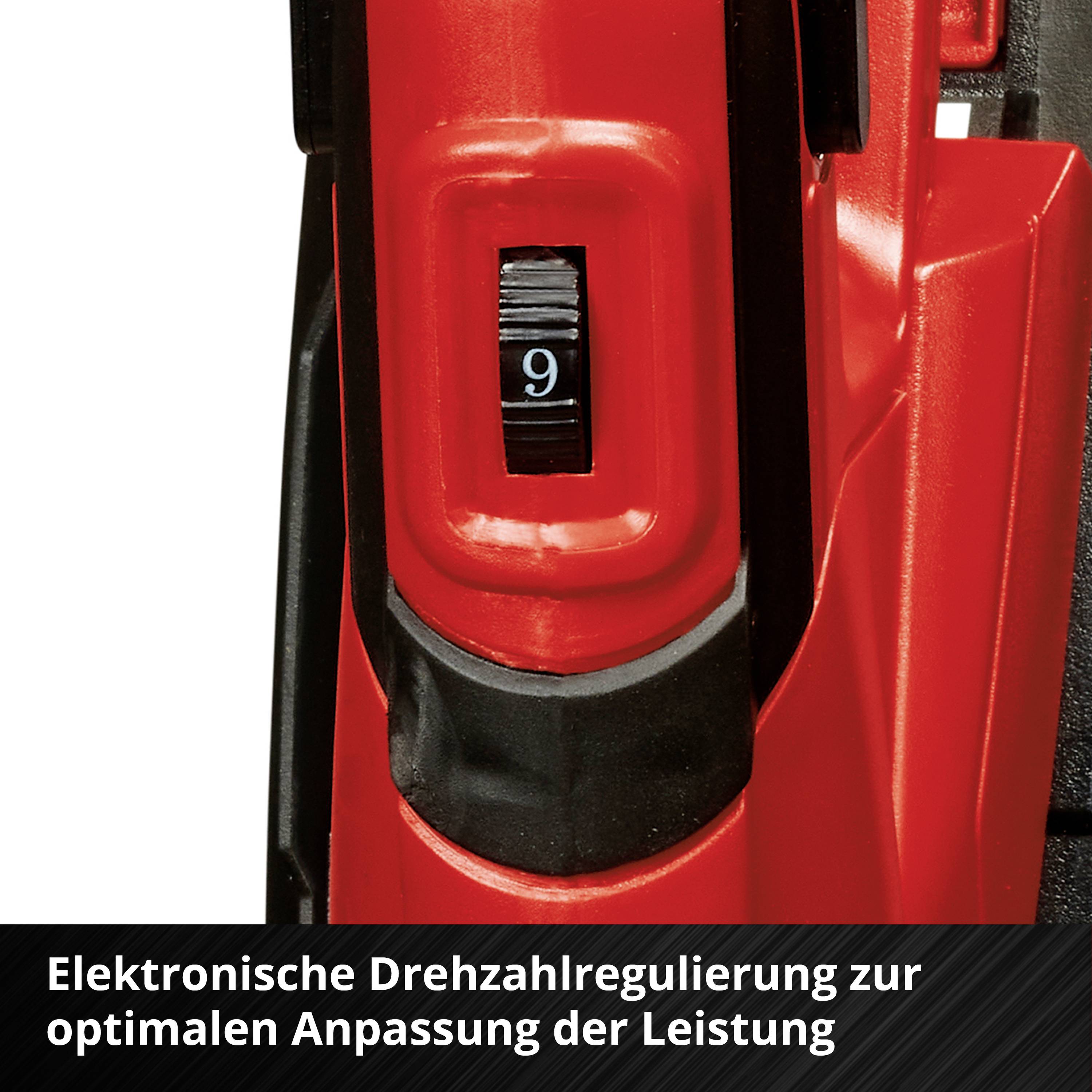 Einhell 3431210 Hacke Arbeitsbreite 20cm Einstellbarer Holm, ohne Akku