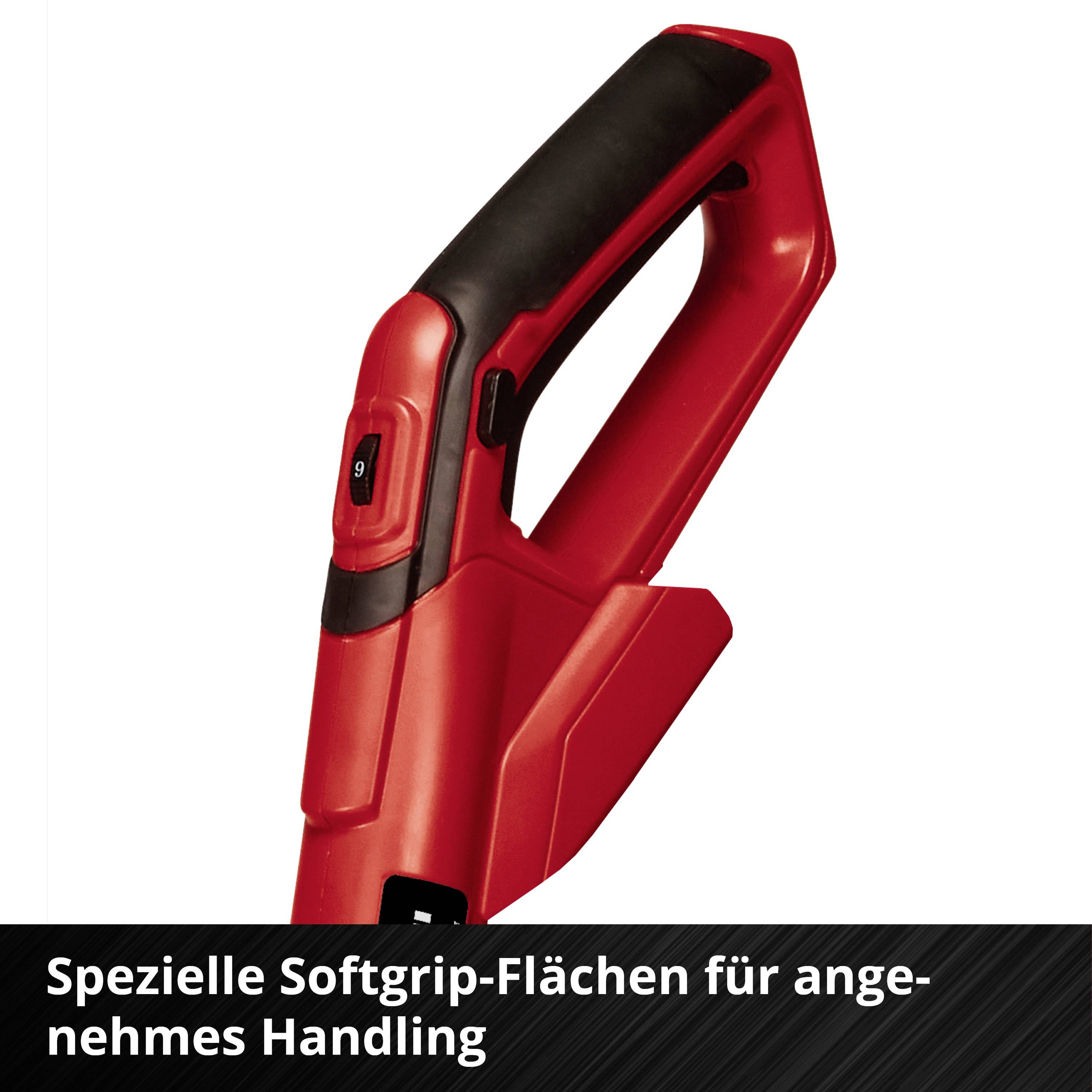 Einhell 3431210 Hacke Arbeitsbreite 20cm Einstellbarer Holm, ohne Akku