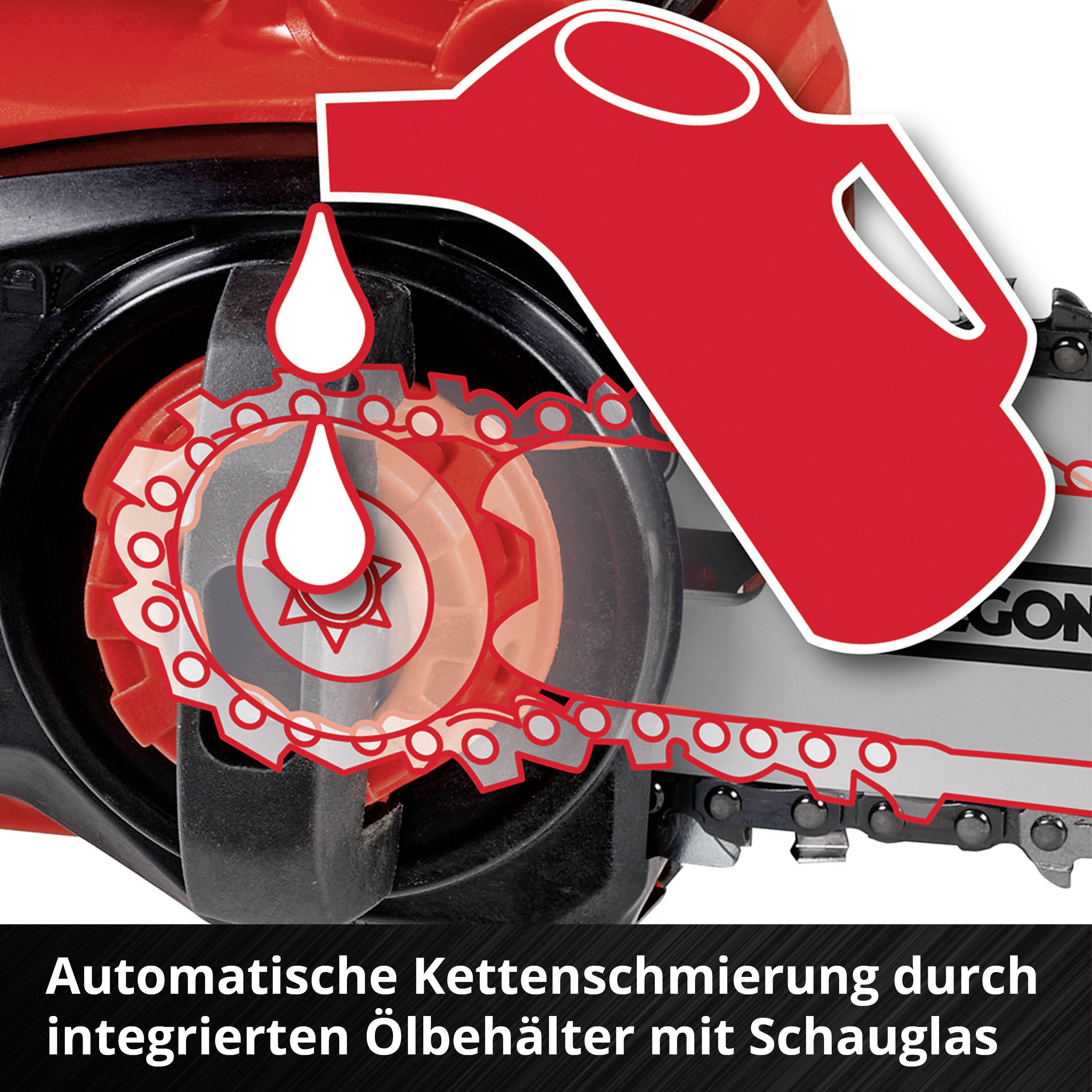 Einhell Professional FORTEXXA 18/20 TH Akku Kettensäge ohne Akku, ohne Ladegerät 18 V Schwertlänge 200 mm