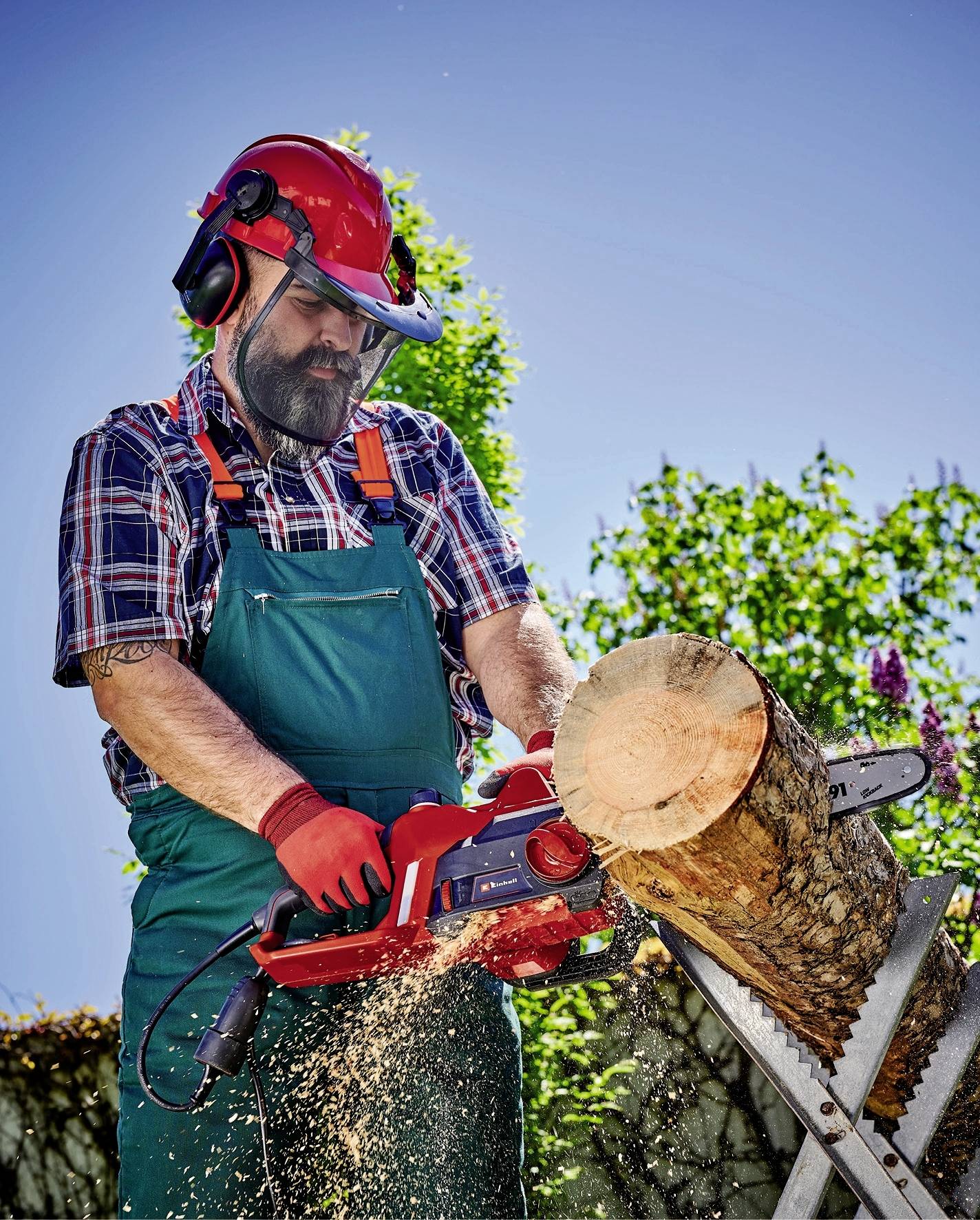 Einhell GC-EC 1935 Elektro Kettensäge Softgriff 1900W 230 V/50Hz Schwertlänge 350mm