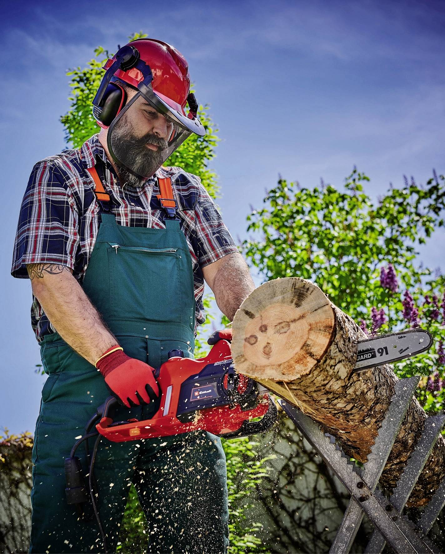 Einhell Elektro-Kettensäge GC-EC 2040 Kettensäge 2000 W V/50 Hz Schwertlänge 400 mm