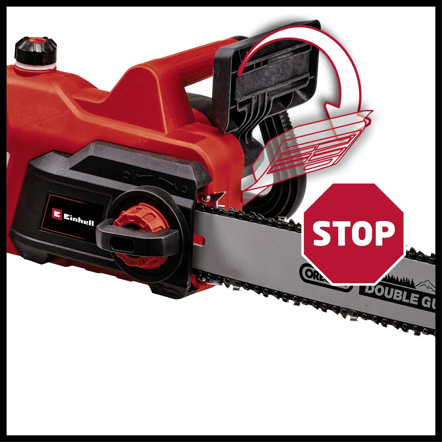 Einhell Elektro-Kettensäge GC-EC 2040 Kettensäge 2000 W V/50 Hz Schwertlänge 400 mm