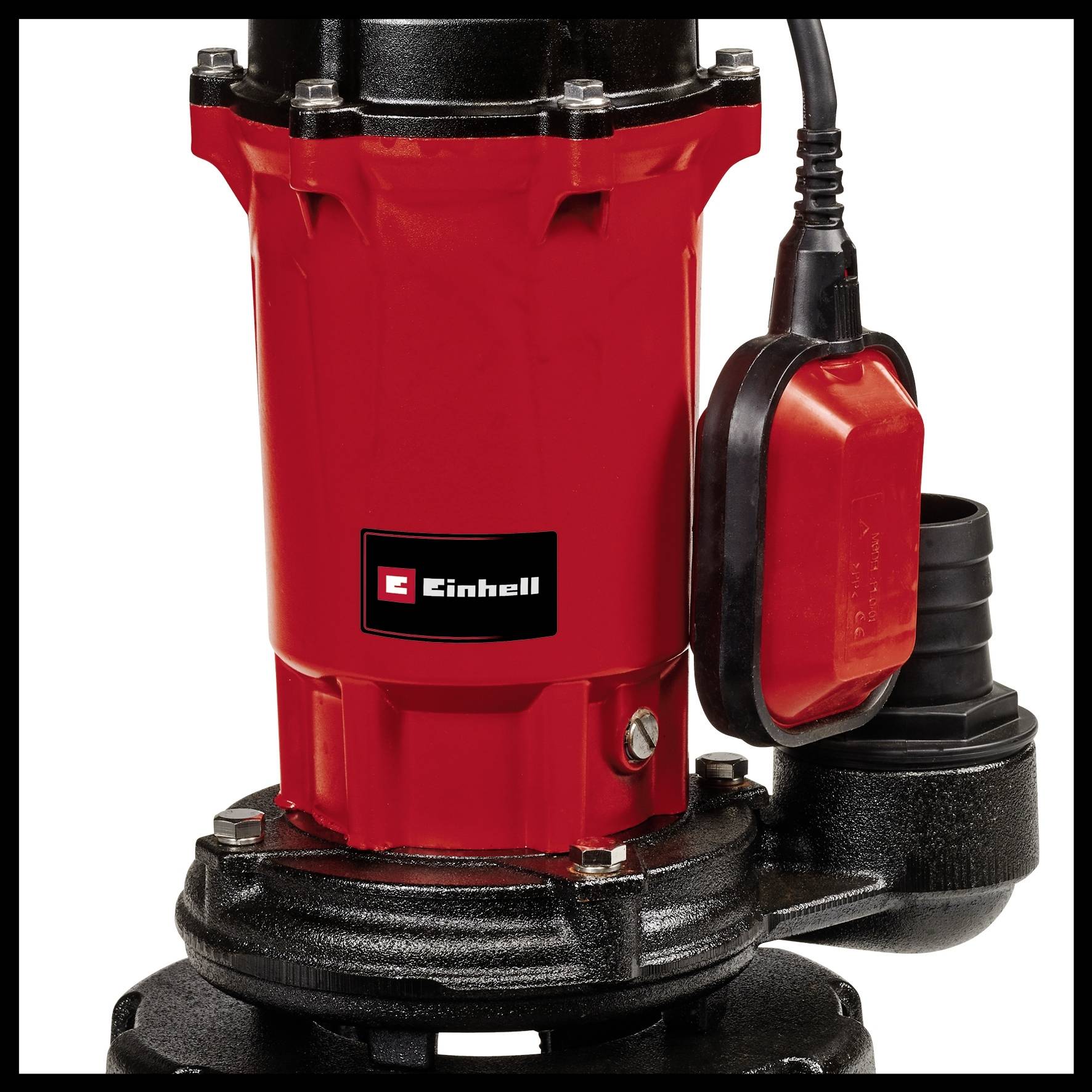Einhell 4181550 Schmutzwasserpumpe GE-DP 900 Cut Schmutzwasser-Tauchpumpe 16000 l/h 11.5m
