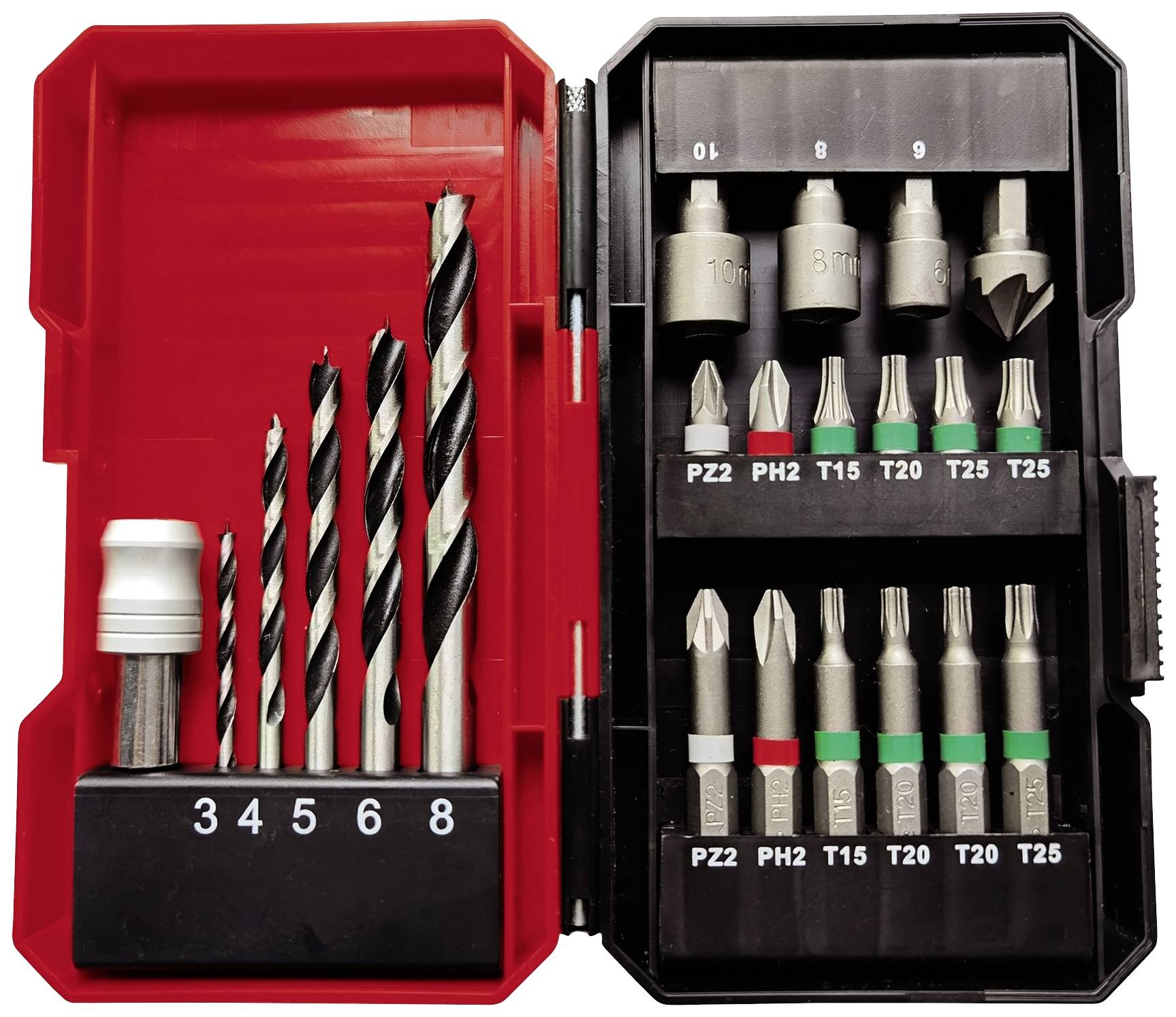 Einhell Power X-Change TE-CD 18/45 3X-Li +22 4513990 Akku-Bohrschrauber 18V 2Ah inkl. Akku, inkl. Winkeladapter