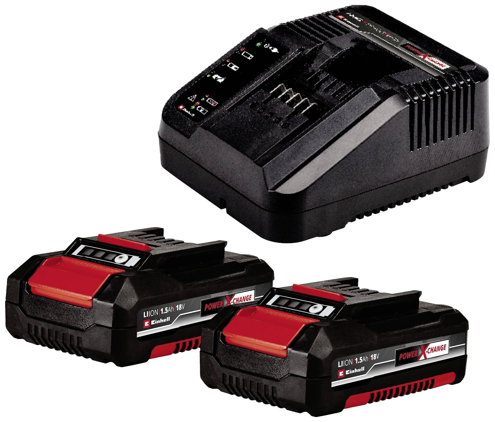 Einhell Power X-Change TE-CD 18/2 Li-i +64 (2x2,0 Ah) 2-Gang-Akku-Schlagbohrschrauber inkl. 2. Akku