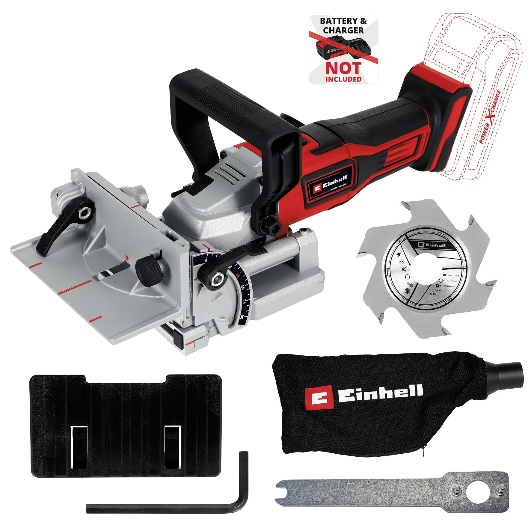 Einhell Power X-Change TE-BJ 18 Li Solo Fräsmaschine 18V